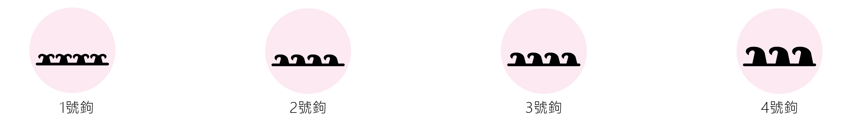 塑胶射出钩钩型: